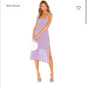 Revolve lovers and friends Arden Dress in lilac